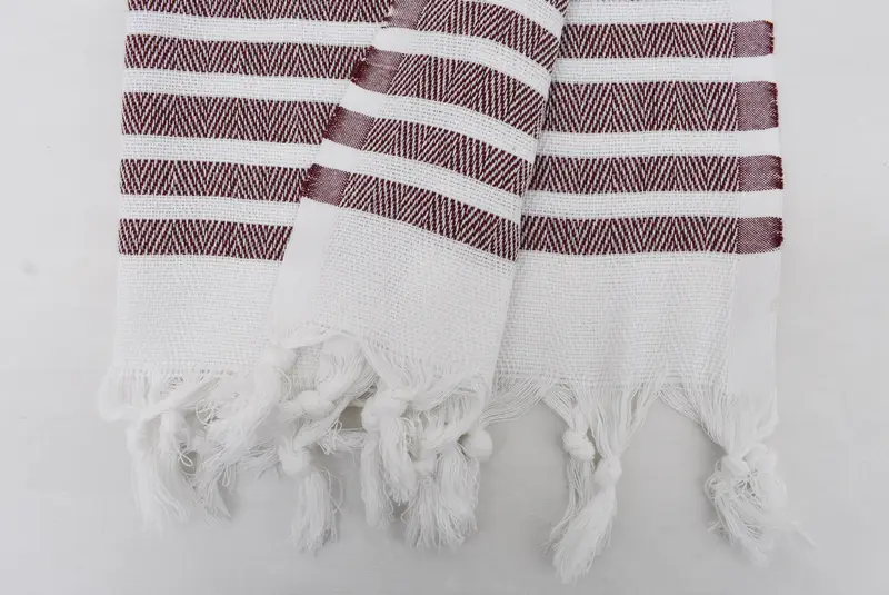36x24 Cotton Herringbone Towel, Personalized Hand Towel, Custom Gift, Turkish Tea Towel, Wedding Gift, Turkish Towel Monogram, Towel With Name - 2