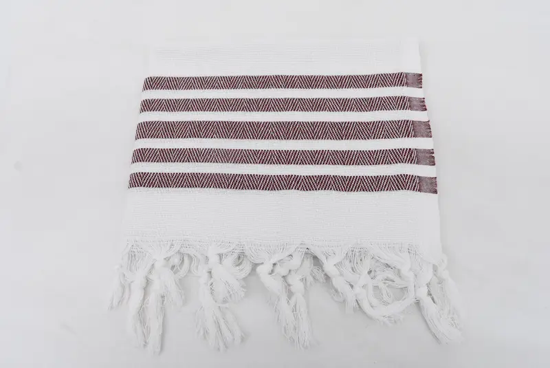 36x24 Cotton Herringbone Towel, Personalized Hand Towel, Custom Gift, Turkish Tea Towel, Wedding Gift, Turkish Towel Monogram, Towel With Name - 6