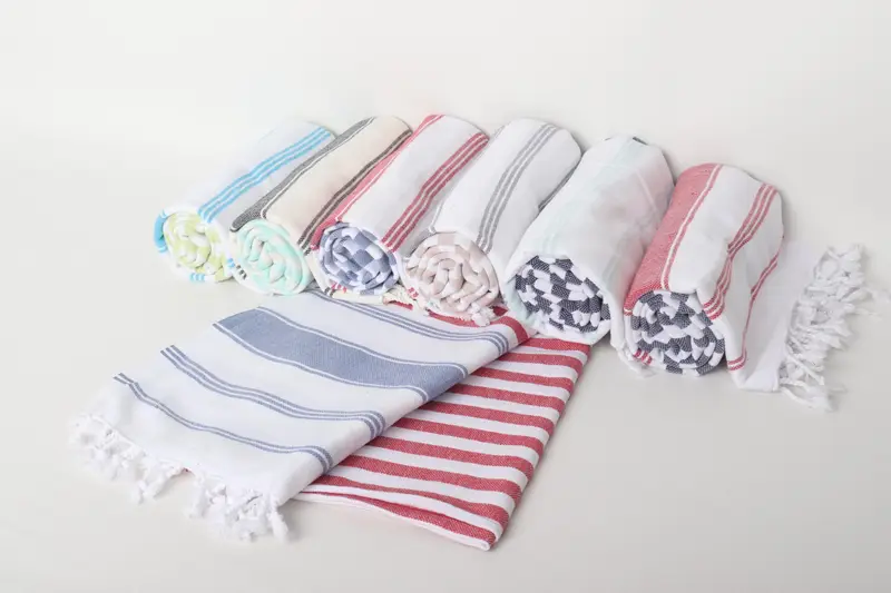 Housewarming Gift, Pool Towels, Bachelorette Beach Towel, Christmas Favors, Bachelorette Party Decorations, 70x40 Cotton Striped Towel, Custom Towel - 4