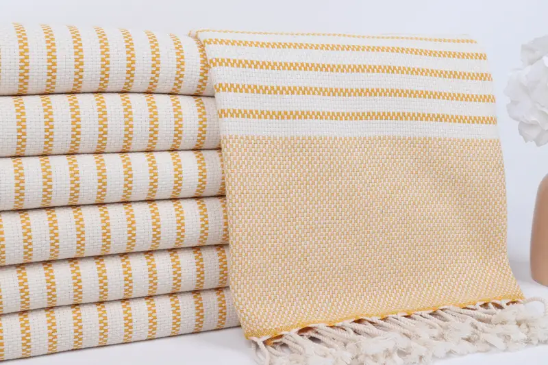 Boyfriend Christmas Gift, Bridal Shower Favors, 76x40 Cotton Striped Towel, Bridesmaid Gifts, Personalized Bridesmaid Gift, Cute Beach Towel - 2