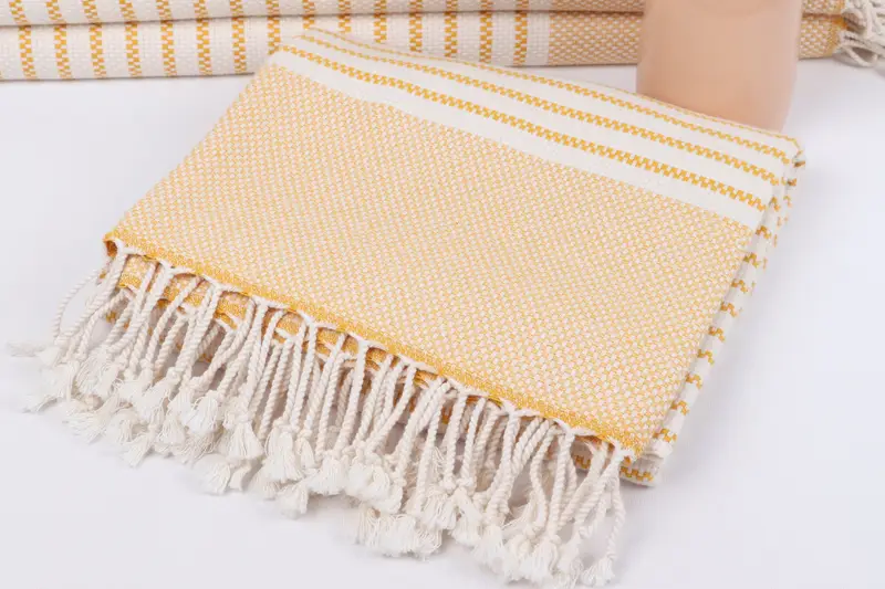 Boyfriend Christmas Gift, Bridal Shower Favors, 76x40 Cotton Striped Towel, Bridesmaid Gifts, Personalized Bridesmaid Gift, Cute Beach Towel - 5