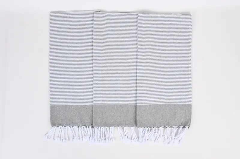 Ev Dekoru Havlu, Toplu Sipariş Havlu, Monogram Mutfak Havlu, 40x18 Pamuklu Çizgili Havlu, Nedime Hediyeleri, Nakış Havlu, Monogramlanmış El Havlusu - 7