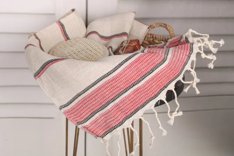 Gelin duş lehine, bekarlığa veda partileri, kişiselleştirilmiş hediye, monogram el havlu, adlı havlu, 40x20 keten çizgili havlu, küçük banyo havlu - 2