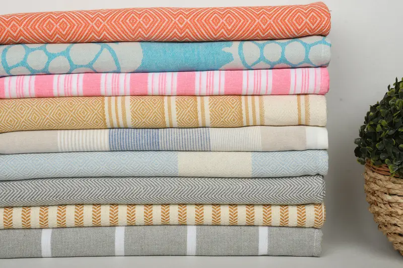 70x40 Cotton Set of 10 Towel, Pool Towels, Bachelorette Favor, Gifts For Him, Bachelorette Party Favors, Holiday Towel, Monogram Beach Towel - 3