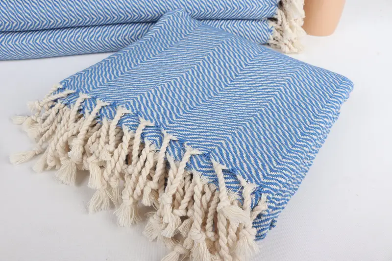 Customized Towels, Custom Towel, Miami Bachelorette Party Favors, 70x40 Cotton Chevron Towel, Summer Gift, Bachelorette Favors Beach, Soft towel - 5