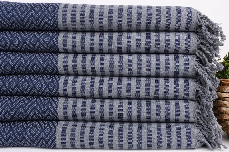 Holiday Towel, 70x40 Cotton Diamond Towel, Bachelor Party Gifts, Family Gift Basket, Beach Towel Bulk, Decorative Towel, Cotton towel, Gift For Her - 2