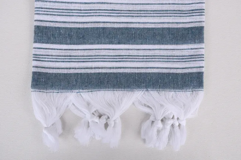 Best Friend Gift Ideas, Guest Towel, 70x40 Cotton Striped Towel, Best Beach Towel, Custom Towel, Lightweight Turkish towel, Girls Weekend Favors - 3