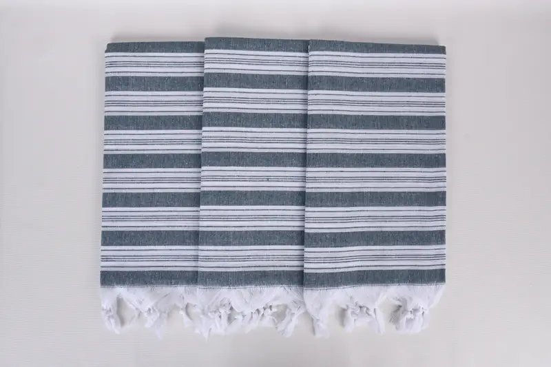 Best Friend Gift Ideas, Guest Towel, 70x40 Cotton Striped Towel, Best Beach Towel, Custom Towel, Lightweight Turkish towel, Girls Weekend Favors - 7