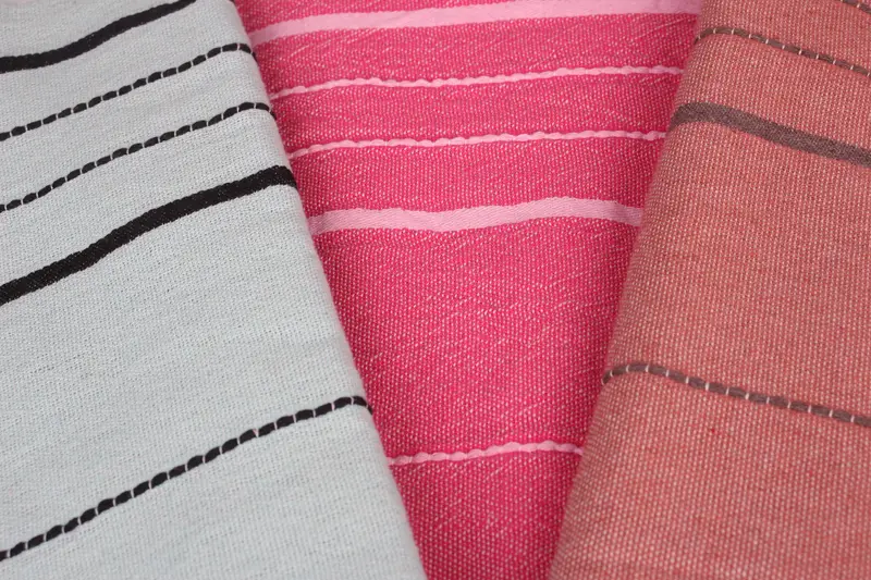 Custom Gift, 70x40 Cotton Striped Towel, Merry Christmas Gifts, Valentines Day Gift For Her, Best Beach Towel, Monogrammed Beach Towel, Yoga Towel - 3