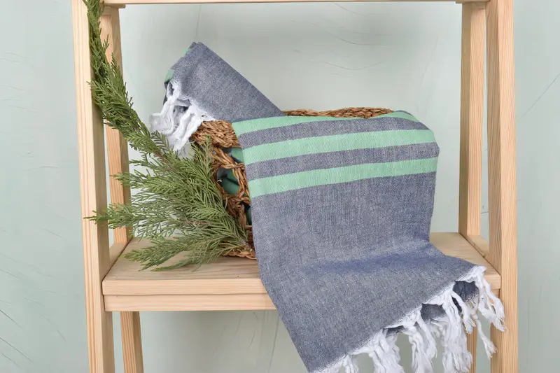 Brautjungfern Geschenktuch, 70x36 Baumwollstreifenhandtuch, Geschenk für ihn, Hauswärmungsgeschenk, Reisetuch, benutzerdefinierte Strandtücher, Sommertuch, Baby -Jungen Geschenk - 4