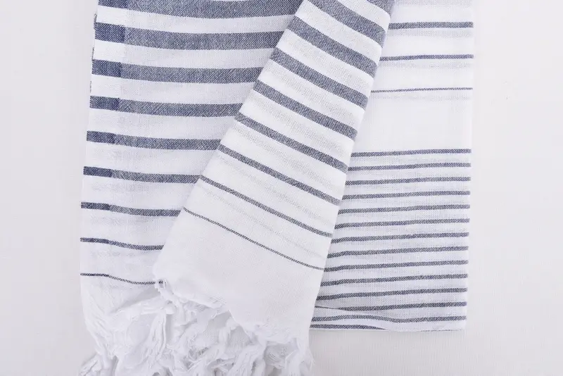 Turkish beach towel, Beach Towel Monogram, Grandma Gift, Bachelor Bachelorette Party Favors, 68x36 Cotton Striped Towel, Wedding Gifts Towel - 8