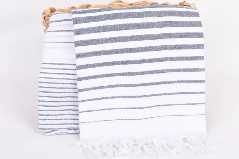 Turkish beach towel, Beach Towel Monogram, Grandma Gift, Bachelor Bachelorette Party Favors, 68x36 Cotton Striped Towel, Wedding Gifts Towel - 5