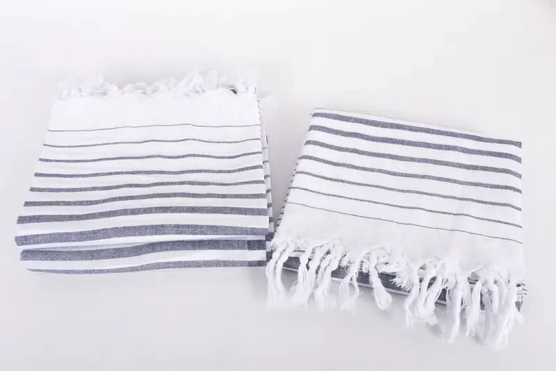 Turkish beach towel, Beach Towel Monogram, Grandma Gift, Bachelor Bachelorette Party Favors, 68x36 Cotton Striped Towel, Wedding Gifts Towel - 7