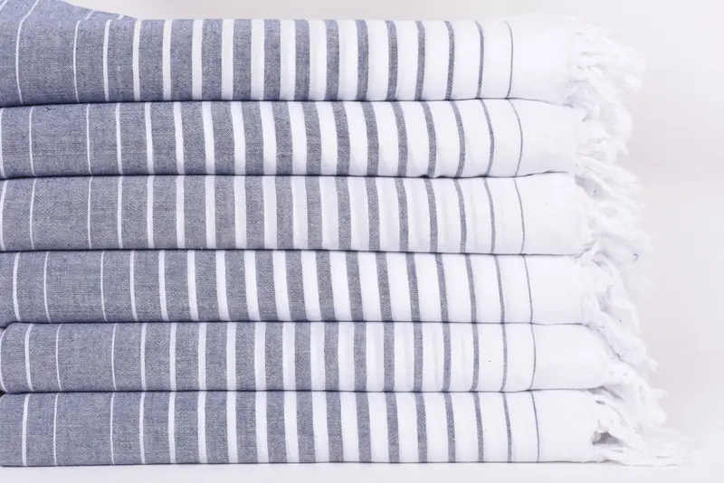 Turkish beach towel, Beach Towel Monogram, Grandma Gift, Bachelor Bachelorette Party Favors, 68x36 Cotton Striped Towel, Wedding Gifts Towel - 3