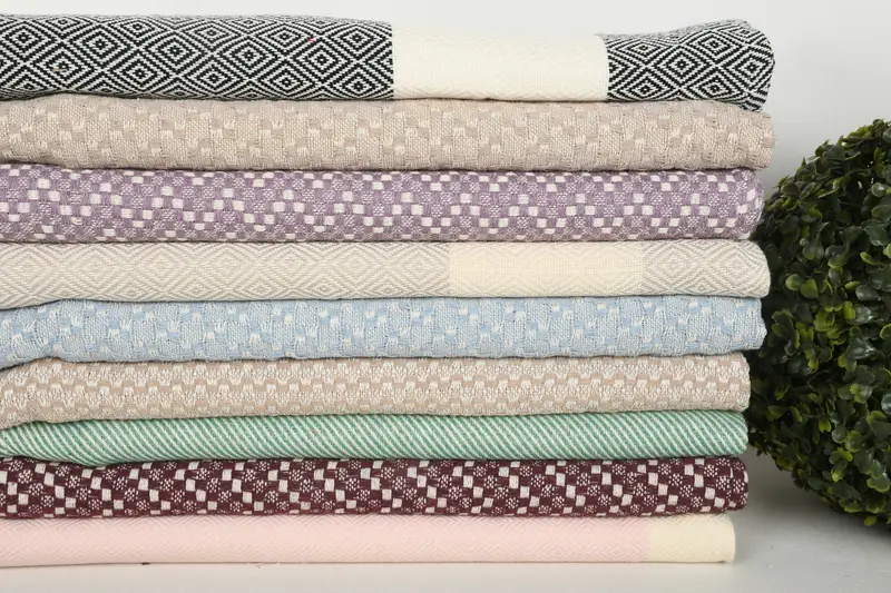 Personalized Hand Towel, 36x18 Cotton Set of 10 Towel, Wedding Favors, Grandma Gift, Housewarming Gift, Turkish Towel Hand Towel, Gift For Her - 3