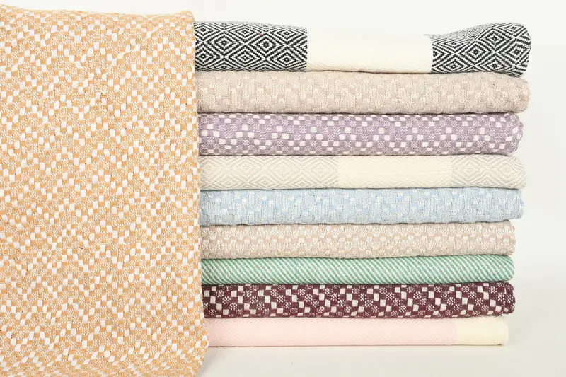 Personalized Hand Towel, 36x18 Cotton Set of 10 Towel, Wedding Favors, Grandma Gift, Housewarming Gift, Turkish Towel Hand Towel, Gift For Her - 1