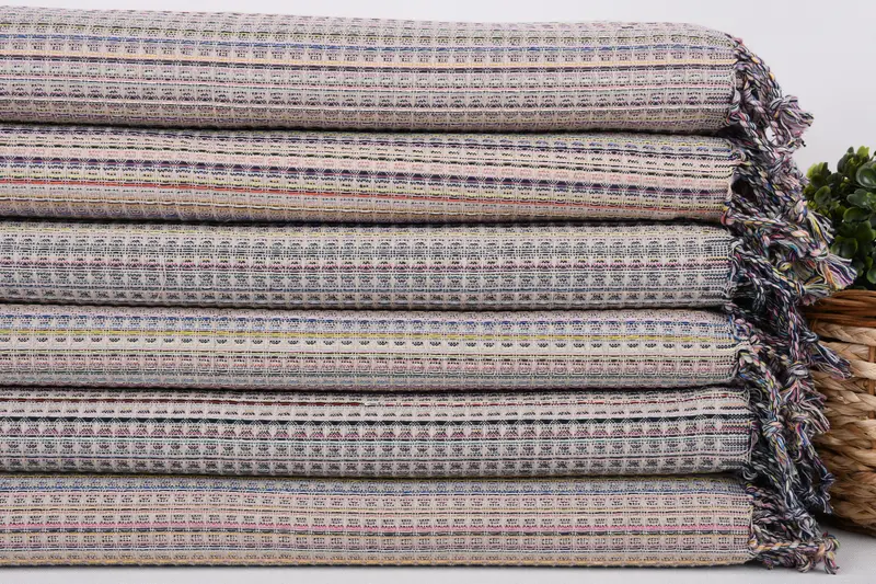 Spa Hediyesi, Organik Çay Havlusu, Monogramlı El Havlusu, Monogram Mutfak Havlu, Kişiselleştirilmiş El Havlusu, 38x18 Pamuk Geometrik Havlu, Ev Dekoru Hediyeleri - 2