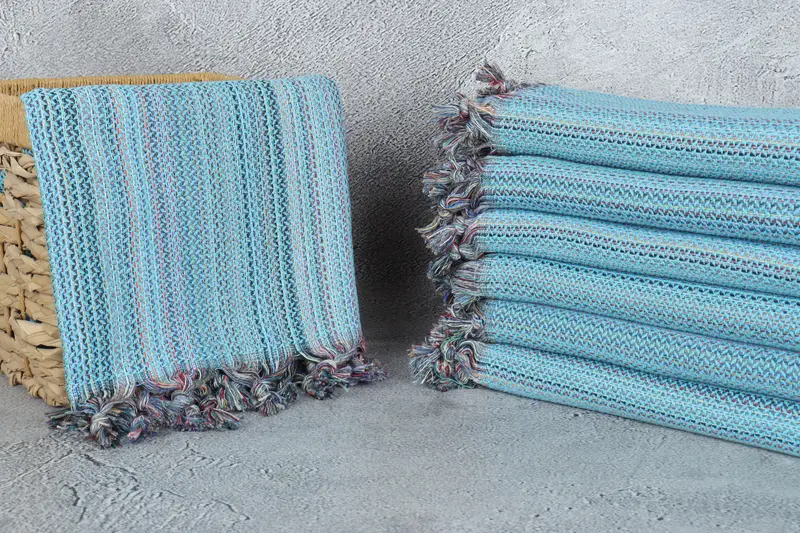 Gifts For Him, Girls Weekend Getaways Gifts, Bridal Shower Gift, 70x36 Cotton Herringbone Towel, Gift For Her, Home Gift, Oversized Beach Towel - 3