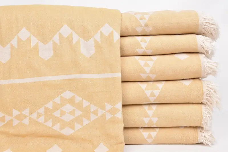 Personalized Wedding Gift, Best Wedding Gift, Tablecloth, Bachelorette Gifts, 70x60 Cotton Geometric Towel, Christmas Tablecloth, Throw Blanket - 1