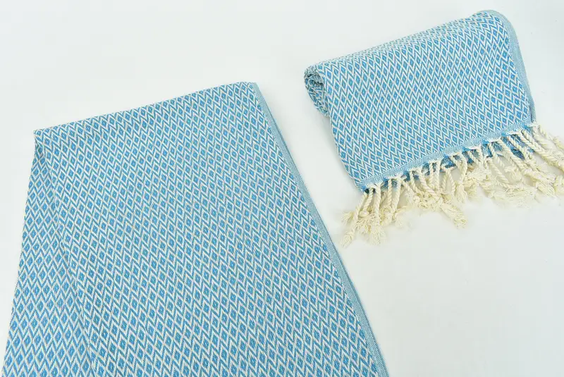 Turkish Hand Towel, Bathroom Towel, Guest Towel, 40x20 Cotton Diamond Towel, Gift For The Home Decor, Monogram Kitchen Towel, Bathroom Towels - 7