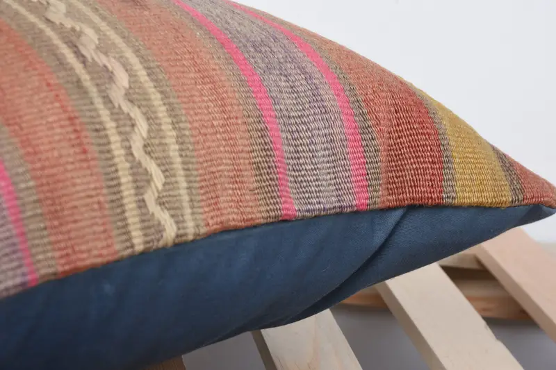 Seat Pillow Case, 16x16 Red Cushion Case, Antique Pillows, Outdoor Throw Cushion Cover, Home Decor Pillow, Kilim Cushion Sham, Cushion Cover - 7