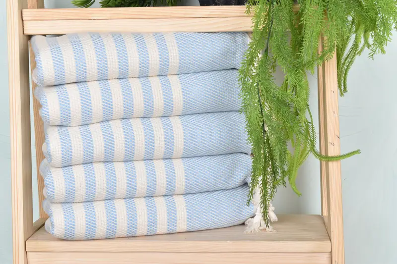 Bachelorette Favor, Custom Beach Towel, 68x40 Cotton Striped Towel, Cotton towel, Beach Towel Gift, Oversized lightweight Turkish bath towel USA - 1