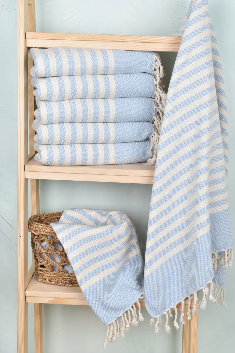 Bachelorette Favor, Custom Beach Towel, 68x40 Cotton Striped Towel, Cotton towel, Beach Towel Gift, Oversized lightweight Turkish bath towel USA - 3