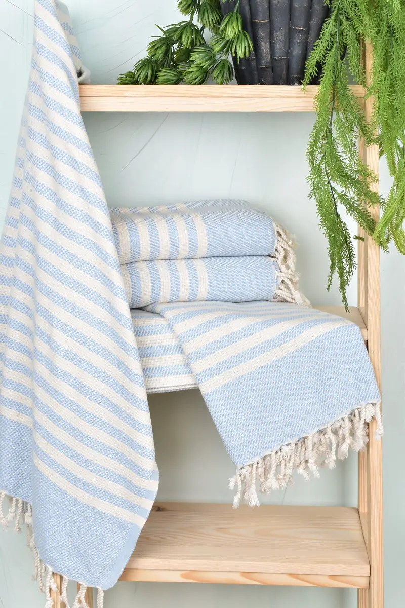 Bachelorette Favor, Custom Beach Towel, 68x40 Cotton Striped Towel, Cotton towel, Beach Towel Gift, Oversized lightweight Turkish bath towel USA - 6