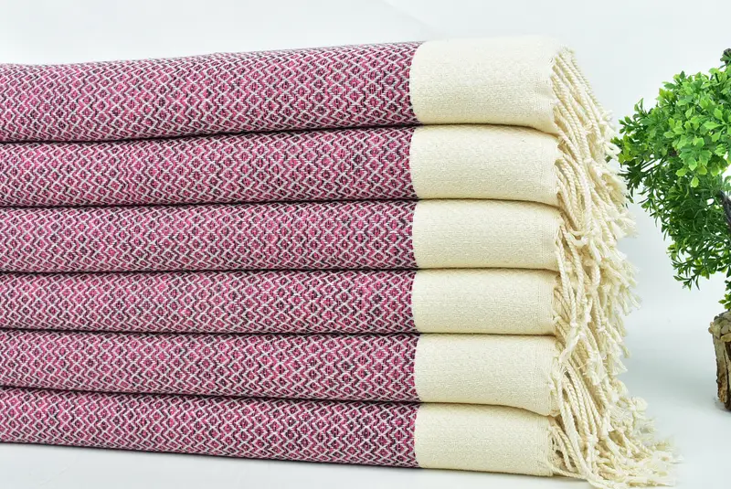 Custom Hand Towel, Summer Towel, Turkish Towel Hand Towel, Summer Gift, Bachelor Bachelorette Party Favors, 40x20 Cotton Diamond Towel, Wedding Gift - 3