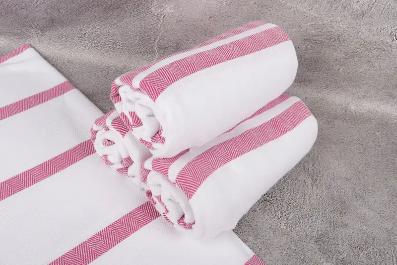 Fouta towel, Monogrammed Beach Towel, Summer Gift Ideas, Organic Towel, 70x40 Cotton Herringbone Towel, Gift For Boyfriend, Turkish hand towel - 7