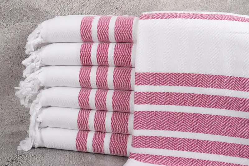 Fouta towel, Monogrammed Beach Towel, Summer Gift Ideas, Organic Towel, 70x40 Cotton Herringbone Towel, Gift For Boyfriend, Turkish hand towel - 1