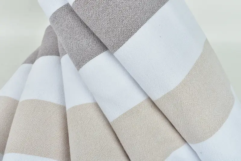 Travel towel, 64x36 Cotton Striped Terry Towel, Monogram Turkish Bath Towel, Custom Wedding Gift, Organic towel, Unique Gift, Spa Towel - 5