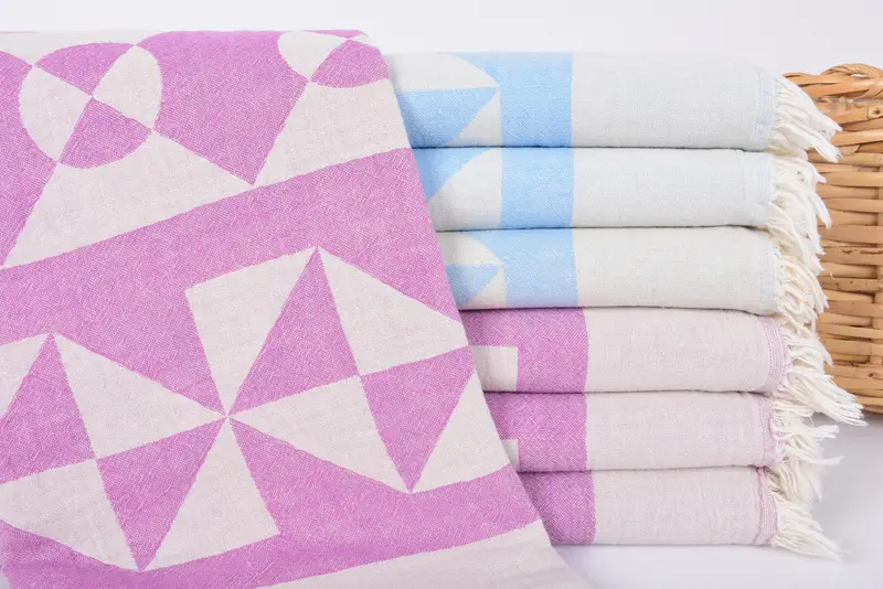 Turkish towel, Personalized Towel Gift, 70x36 Cotton Compass Design Towel, Bachelorette Party Favor, Travel towel, Summer Towel, Bachelor Gifts