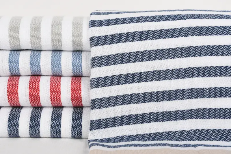 40x24 Cotton Striped Towel, Monogrammed Hand Towel, Bachelor Party Gifts, Towel With Name, Small Bath Towels, Bridesmaid Towel, Personalized Gifts - 1