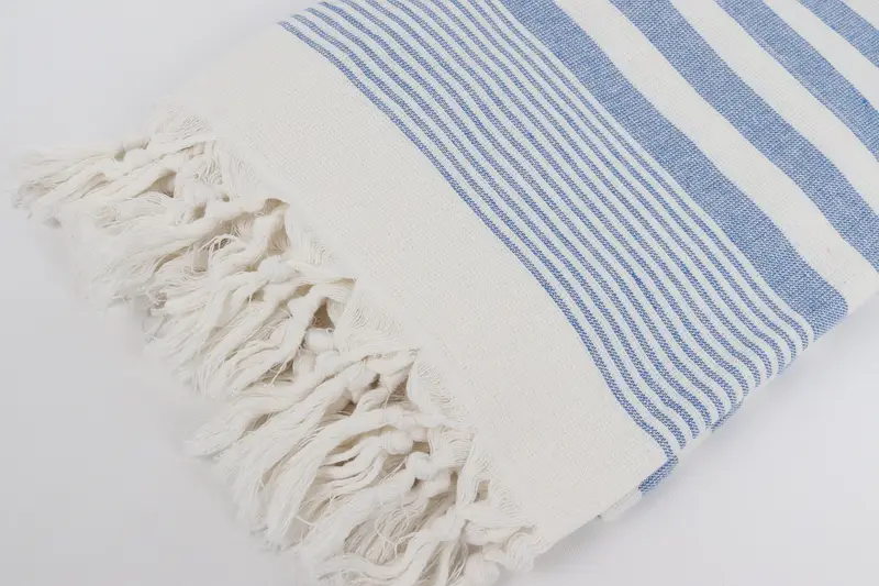 Bridal Shower Gifts, Best Beach Towel, Beach Size Towel, Friends Beach Towel, Thin towel, 68x40 Cotton Striped Terry Towel, Wedding Gift - 7