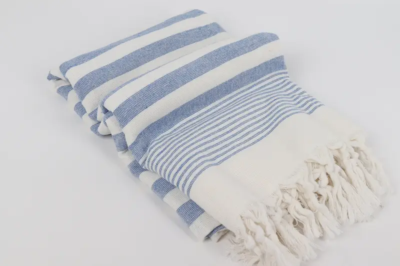 Bridal Shower Gifts, Best Beach Towel, Beach Size Towel, Friends Beach Towel, Thin towel, 68x40 Cotton Striped Terry Towel, Wedding Gift - 6
