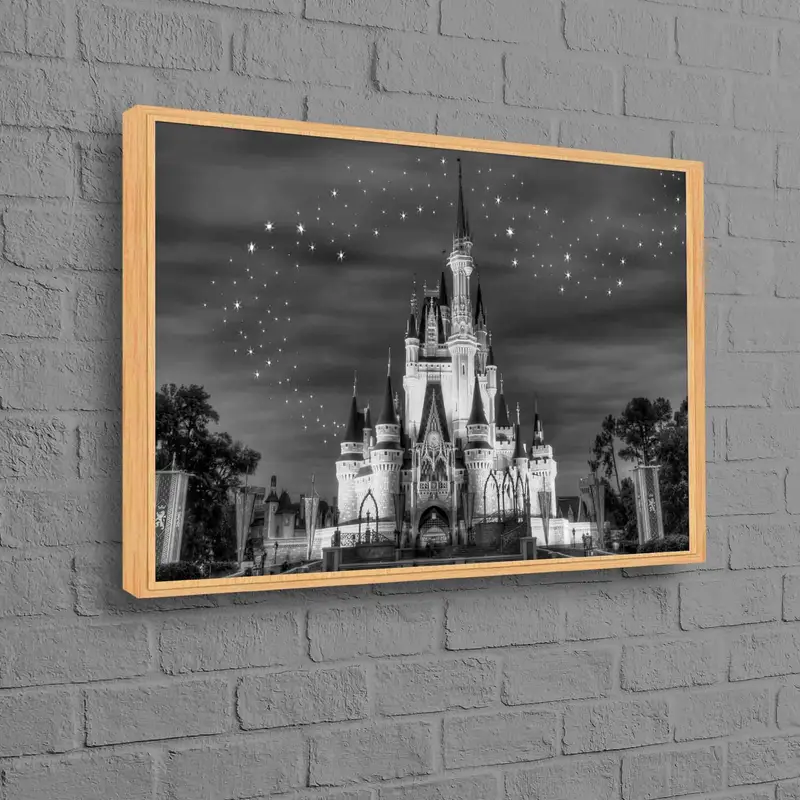 Kızınızın Odası için Büyüleyici Yıldızlı Gökyüzü Kanvası