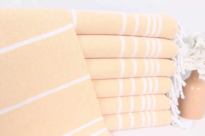 Personalized Kitchen Towel, 38x18 Cotton Striped Towel, Kitchen Towel, Best Wedding Gift, Personalized Hand Towel, Personalized Gift For Her - 1
