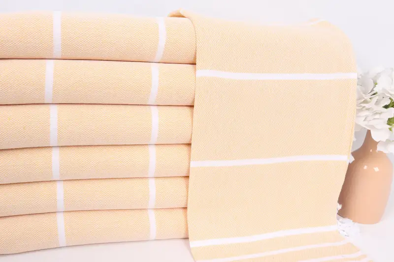 Personalized Kitchen Towel, 38x18 Cotton Striped Towel, Kitchen Towel, Best Wedding Gift, Personalized Hand Towel, Personalized Gift For Her - 2