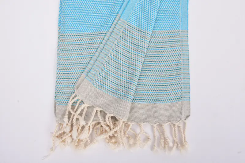 Türk Çay havlu, Bachelorette lehine, yaz hediyesi, kişiselleştirilmiş mutfak havlu, organik havlu, monogram mutfak havlusu, 36x20 pamuklu çizgili havlu - 6
