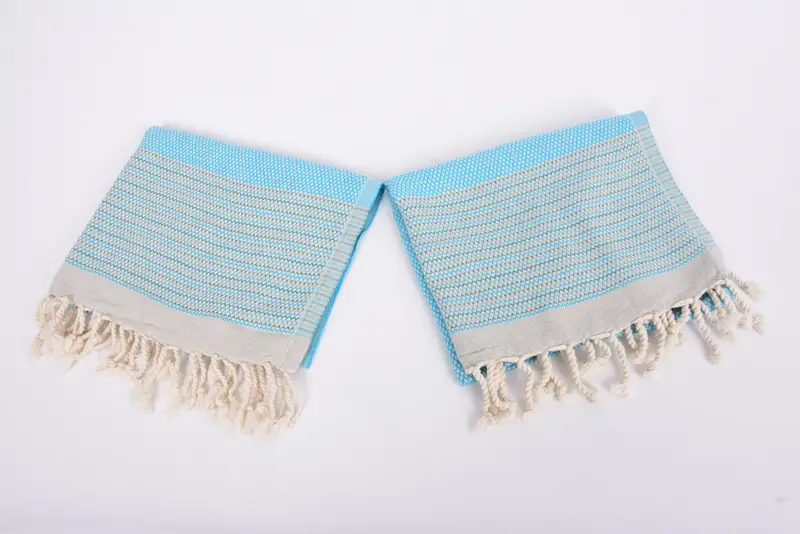 Türk Çay havlu, Bachelorette lehine, yaz hediyesi, kişiselleştirilmiş mutfak havlu, organik havlu, monogram mutfak havlusu, 36x20 pamuklu çizgili havlu - 7