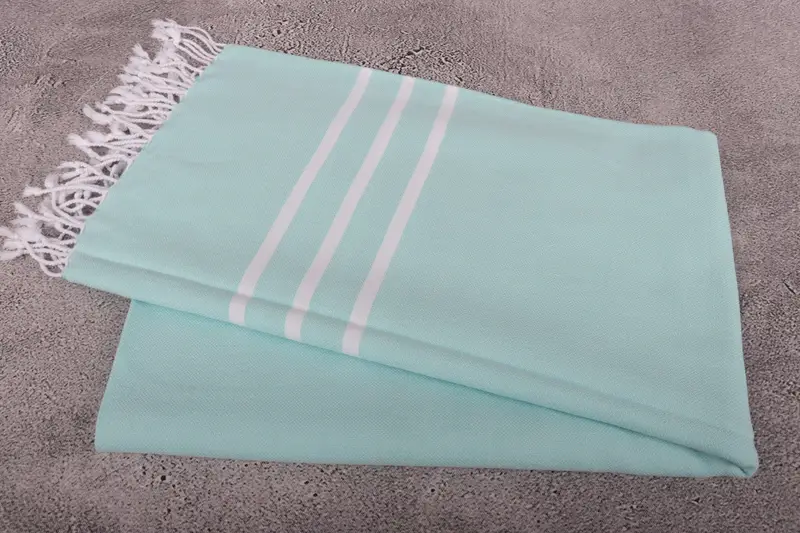 Organic cotton Turkish peshtemal towel, 70x40 Cotton Striped Towel, Handmade Gift, Turkish Towel Beach, Custom Wedding Gifts, Turkish bath towel - 6