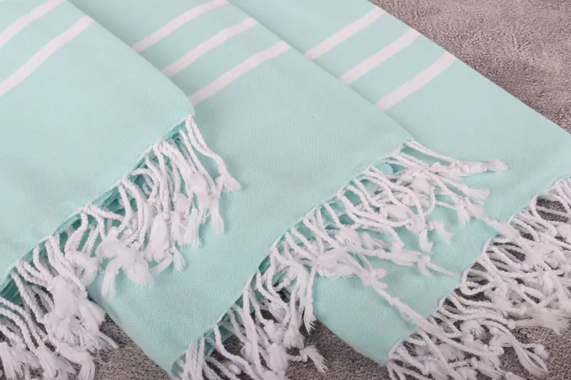 Organic cotton Turkish peshtemal towel, 70x40 Cotton Striped Towel, Handmade Gift, Turkish Towel Beach, Custom Wedding Gifts, Turkish bath towel - 5