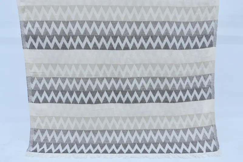 Turkish hand towel, Thin towel, 70x40 Cotton Zigzag Design Towel, Personalized Towel, Mother Of The Groom Gift, Miami Bachelorette Party Favors - 1