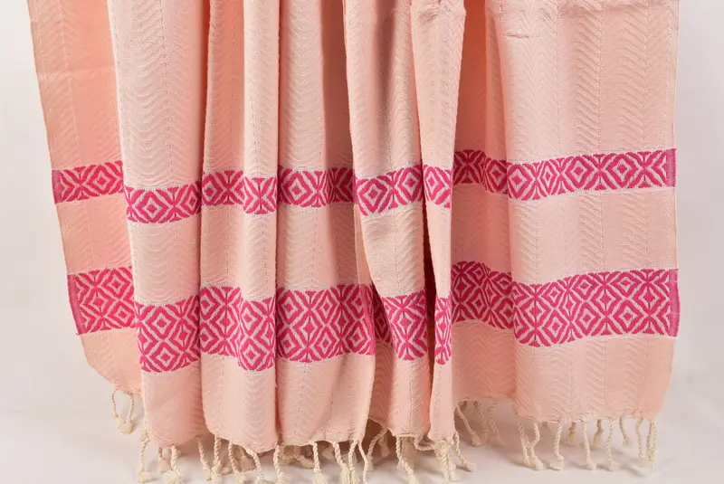 70x40 Cotton Chevron Towel, Fouta towel, Custom Gift, Girls Weekend Getaways Gifts, Quick-Dry Beach Towel, Scarf Towel, Anniversary Gift For Her - 8