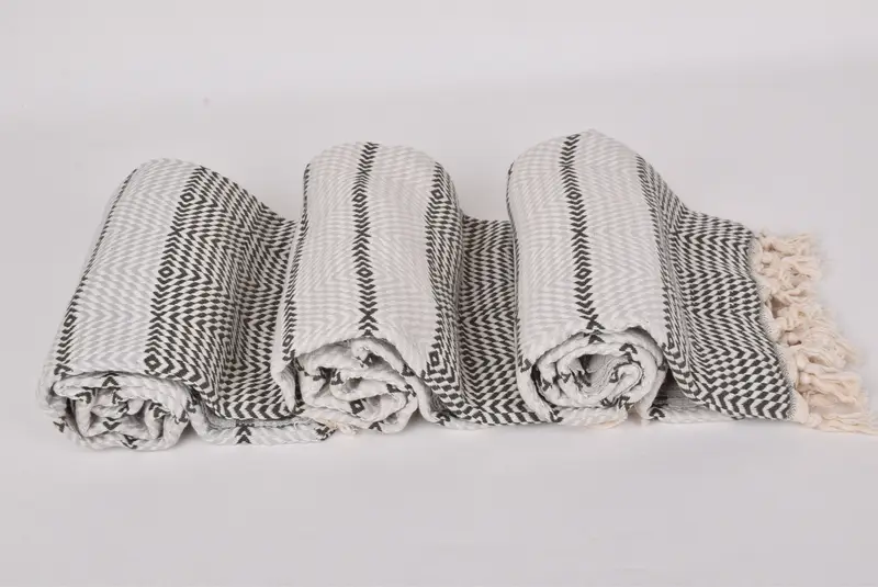Handwoven Turkish Towel, 80x40 Cotton Diamond Towel, Wedding Gift, Turkish Towel Beach, Turkish Towel Bulk, Gift For Boyfriend, Turkish towel - 8