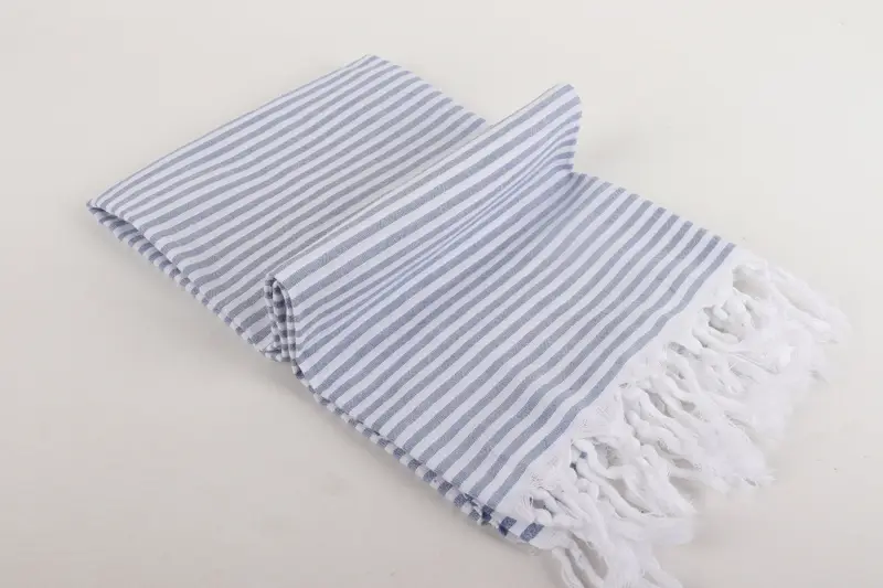 Bridesmaid Gift Towel, Beach towel, Bachelorette Party Decorations, 68x36 Cotton Striped Towel, Custom Beach Towels, Gift Towel, Decorative Towel - 6