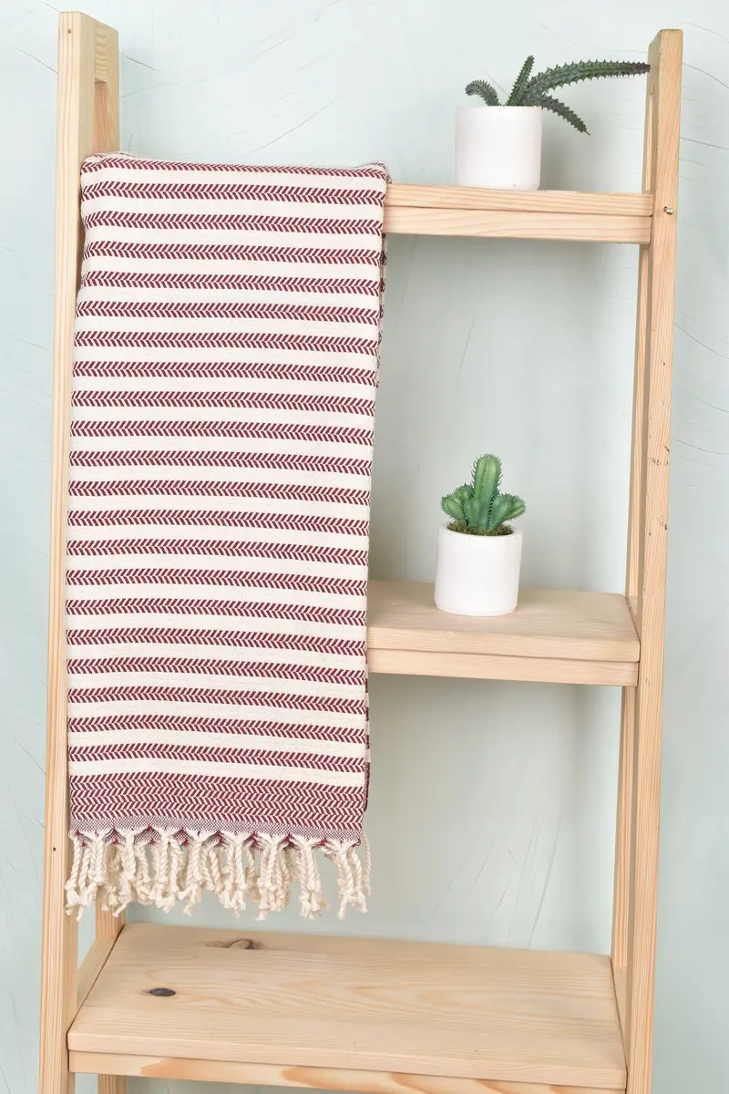 Gym Towel, Gift For Wedding Day, Personalized Wedding Gift, Bachelor Gifts, Bridesmaid Gifts, 70x40 Cotton Chevron Towel, Gift For Bride, Spa Towel - 8