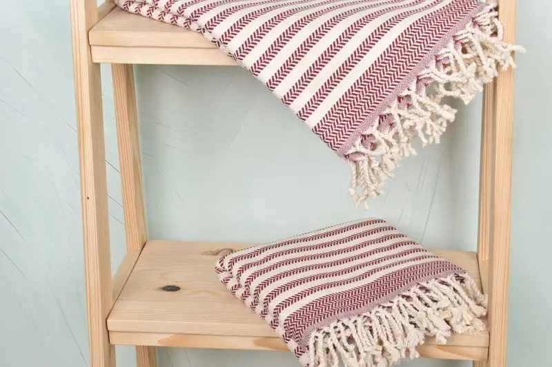 Gym Towel, Gift For Wedding Day, Personalized Wedding Gift, Bachelor Gifts, Bridesmaid Gifts, 70x40 Cotton Chevron Towel, Gift For Bride, Spa Towel - 5