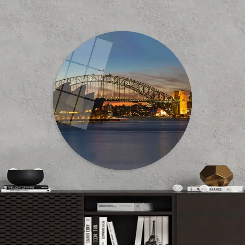 Sydney Cityscape Canvas: Elegant Australian Landscape Art Print